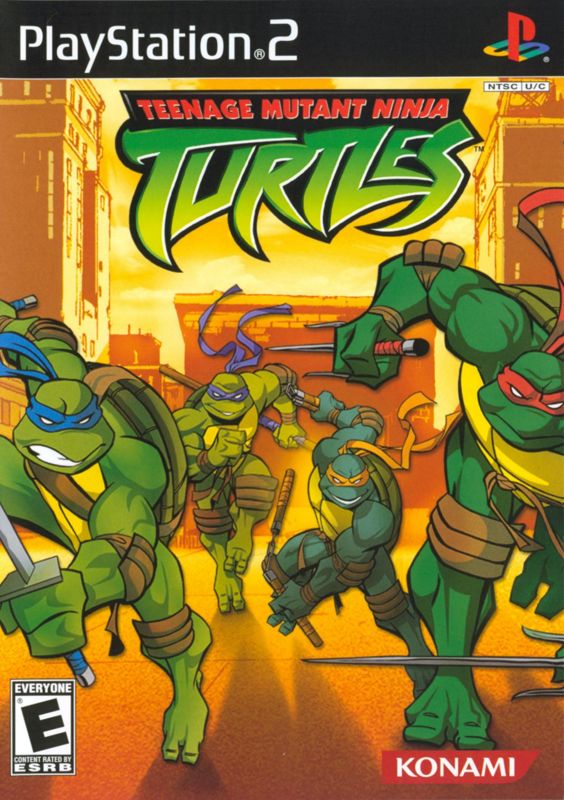 Teenage Mutant Ninja Turtles box art for Playstation 2